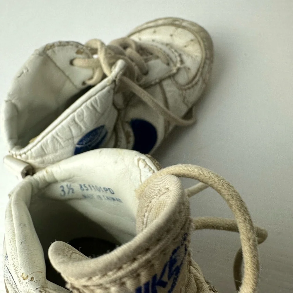 Vintage 1985 Original NIKE Baby Air Jordan 1 Infant Size 3.5